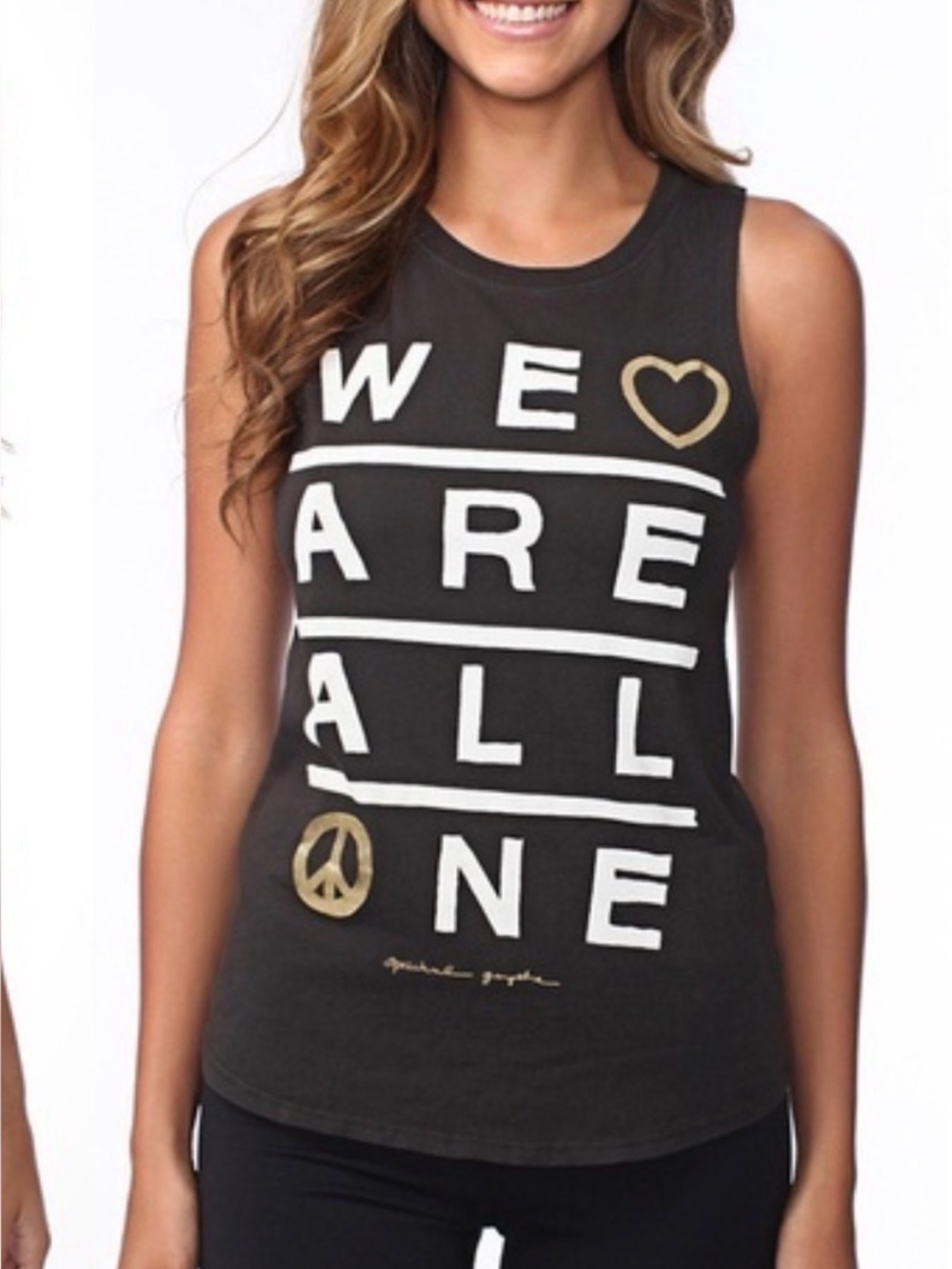 💛☮️ Spiritual Gangster "We Are All One" Muscle Tee ☮️💛